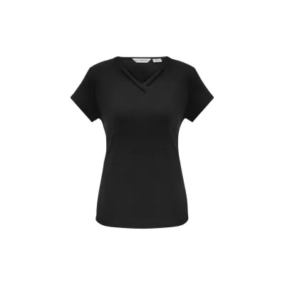 branded Ladies Lana Short Sleeve Blouse, from our range of promotional Ladies Corporate Shirts