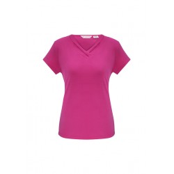 branded Ladies Lana Short Sleeve Blouse, from our range of promotional Ladies Corporate Shirts