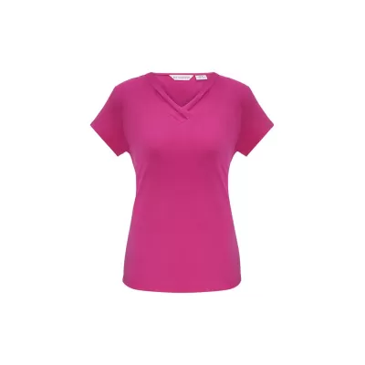 branded Ladies Lana Short Sleeve Blouse, from our range of promotional Ladies Corporate Shirts