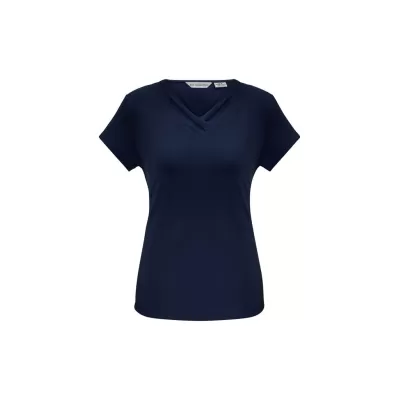 branded Ladies Lana Short Sleeve Blouse, from our range of promotional Ladies Corporate Shirts