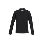 Ladies Promotional Polo Shirts  - Ladies Crew L/S Polo Shirt