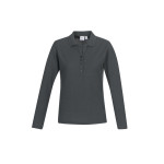 Ladies Promotional Polo Shirts  - Ladies Crew L/S Polo Shirt