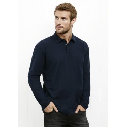 branded Mens Crew L/S Polo Shirt, from our range of promotional Men's Promotional Polo Shirts
