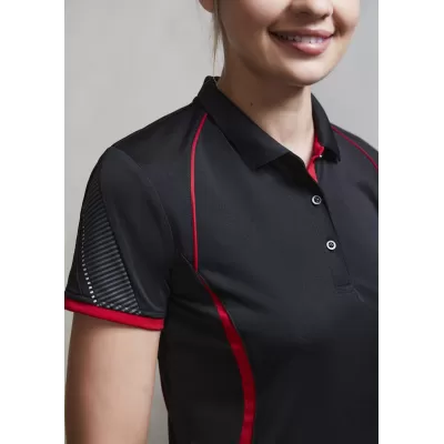 branded Ladies Razor Polo Shirt, from our range of promotional Ladies Promotional Polo Shirts