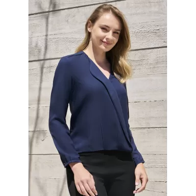 branded Ladies Lily Hi-Lo Blouse, from our range of promotional Ladies Corporate Shirts