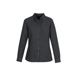 branded Ladies Indie Long Sleeve Shirt, from our range of promotional Ladies Corporate Shirts