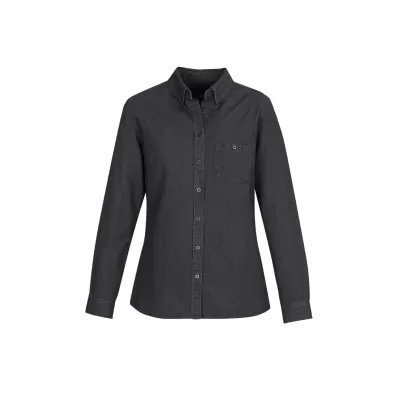 branded Ladies Indie Long Sleeve Shirt, from our range of promotional Ladies Corporate Shirts