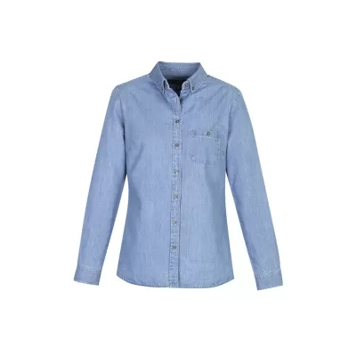 branded Ladies Indie Long Sleeve Shirt, from our range of promotional Ladies Corporate Shirts