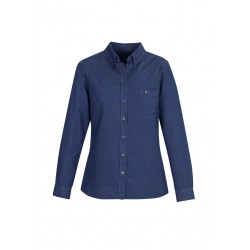 branded Ladies Indie Long Sleeve Shirt, from our range of promotional Ladies Corporate Shirts