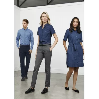 branded Ladies Indie Short Sleeve Shirt, from our range of promotional Ladies Corporate Shirts