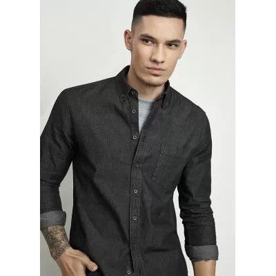 branded Mens Indie Long Sleeve Shirt, from our range of promotional Men's Corporate Shirts