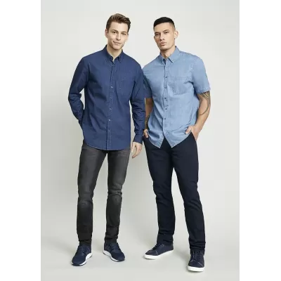 branded Mens Indie Long Sleeve Shirt, from our range of promotional Men's Corporate Shirts