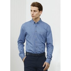 branded Mens Indie Long Sleeve Shirt, from our range of promotional Men's Corporate Shirts
