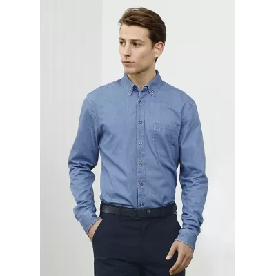 branded Mens Indie Long Sleeve Shirt, from our range of promotional Men's Corporate Shirts