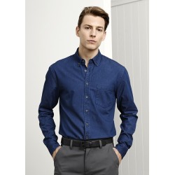 branded Mens Indie Long Sleeve Shirt, from our range of promotional Men's Corporate Shirts
