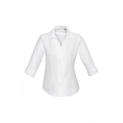 branded Ladies Preston 3/4 Sleeve Shirt, from our range of promotional Ladies Corporate Shirts