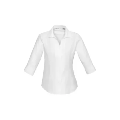 branded Ladies Preston 3/4 Sleeve Shirt, from our range of promotional Ladies Corporate Shirts