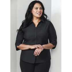 branded Ladies Preston 3/4 Sleeve Shirt, from our range of promotional Ladies Corporate Shirts