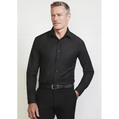branded Mens Preston Long Sleeve Shirt, from our range of promotional Men's Corporate Shirts