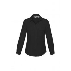 branded Ladies Madison Long Sleeve Shirt, from our range of promotional Ladies Corporate Shirts