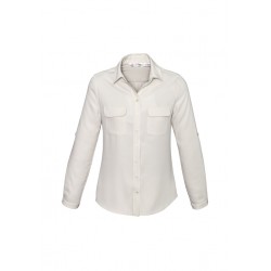 branded Ladies Madison Long Sleeve Shirt, from our range of promotional Ladies Corporate Shirts