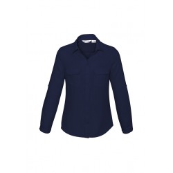 branded Ladies Madison Long Sleeve Shirt, from our range of promotional Ladies Corporate Shirts