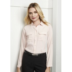branded Ladies Madison Long Sleeve Shirt, from our range of promotional Ladies Corporate Shirts