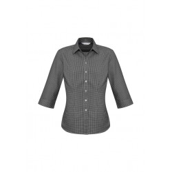 branded Ladies Ellison 3/4 Sleeve Shirt, from our range of promotional Ladies Corporate Shirts