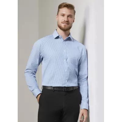 branded Mens Ellison Long Sleeve Shirt, from our range of promotional Men's Corporate Shirts