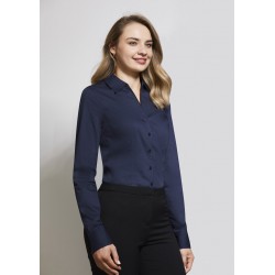 branded Ladies Monaco Long Sleeve Shirt, from our range of promotional Ladies Corporate Shirts