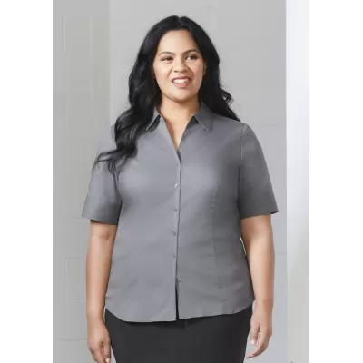 branded Ladies Monaco Short Sleeve Shirt, from our range of promotional Ladies Corporate Shirts