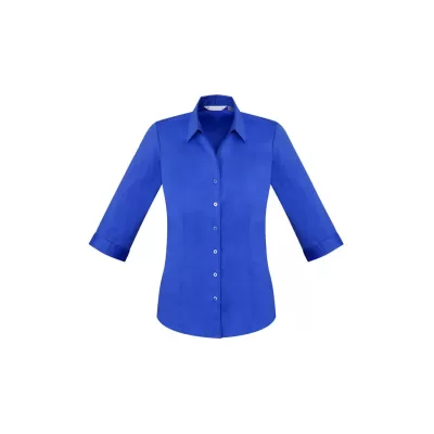 branded Ladies Monaco 3/4 Sleeve Shirt, from our range of promotional Ladies Corporate Shirts