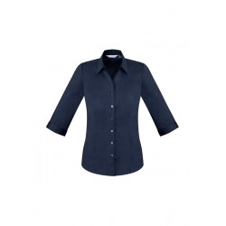 branded Ladies Monaco 3/4 Sleeve Shirt, from our range of promotional Ladies Corporate Shirts