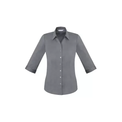 branded Ladies Monaco 3/4 Sleeve Shirt, from our range of promotional Ladies Corporate Shirts
