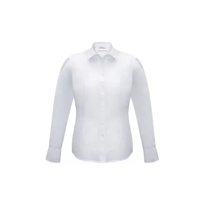 branded Ladies Euro Long Sleeve Shirt, from our range of promotional Ladies Corporate Shirts