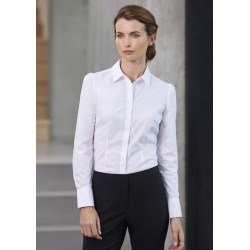 branded Ladies Euro Long Sleeve Shirt, from our range of promotional Ladies Corporate Shirts