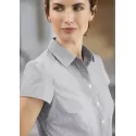 branded Ladies Euro Short Sleeve Shirt, from our range of promotional Ladies Corporate Shirts