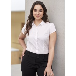 branded Ladies Euro Short Sleeve Shirt, from our range of promotional Ladies Corporate Shirts