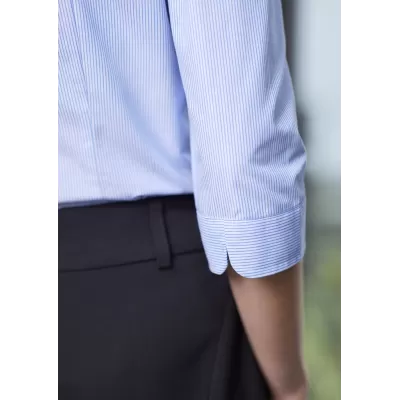 branded Ladies Euro 3/4 Sleeve Shirt, from our range of promotional Ladies Corporate Shirts