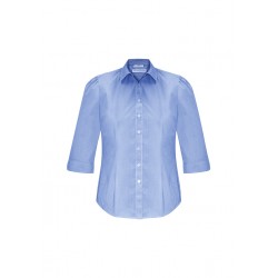 branded Ladies Euro 3/4 Sleeve Shirt, from our range of promotional Ladies Corporate Shirts