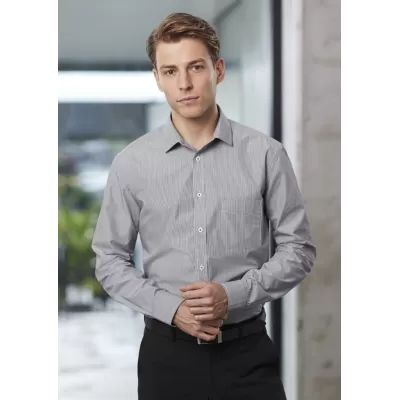 branded Mens Euro Long Sleeve Shirt, from our range of promotional Men's Corporate Shirts