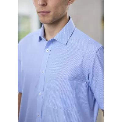 branded Mens Euro Short Sleeve Shirt, from our range of promotional Men's Corporate Shirts