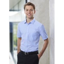 branded Mens Euro Short Sleeve Shirt, from our range of promotional Men's Corporate Shirts