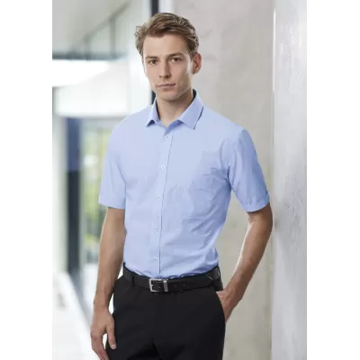 branded Mens Euro Short Sleeve Shirt, from our range of promotional Men's Corporate Shirts