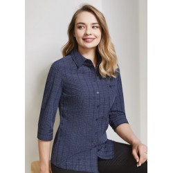 branded Ladies Harper 3/4 Sleeve Shirt, from our range of promotional Ladies Corporate Shirts