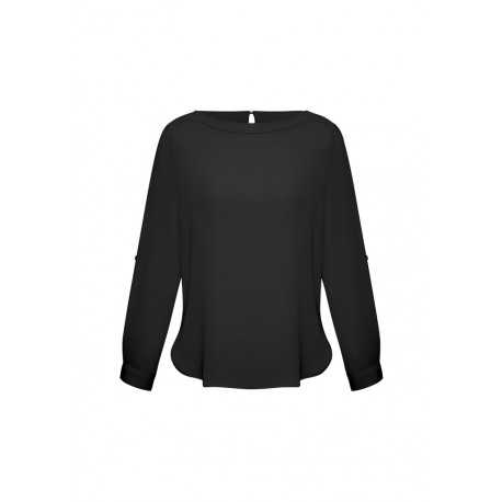 branded Ladies Madison Boatneck Blouse, from our range of promotional Ladies Corporate Shirts