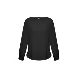 branded Ladies Madison Boatneck Blouse, from our range of promotional Ladies Corporate Shirts