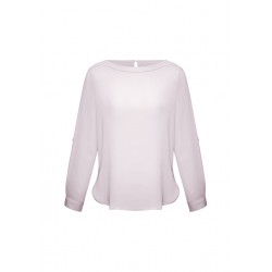 branded Ladies Madison Boatneck Blouse, from our range of promotional Ladies Corporate Shirts