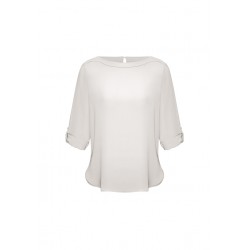 branded Ladies Madison Boatneck Blouse, from our range of promotional Ladies Corporate Shirts