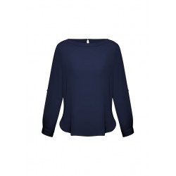 branded Ladies Madison Boatneck Blouse, from our range of promotional Ladies Corporate Shirts